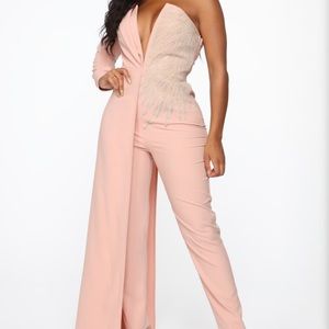 Blush jumpsuit